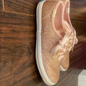 Kate Spade kids sparkle shoes